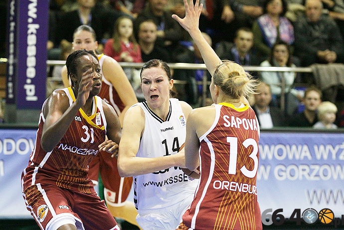 20/42 KSSSE AZS PWSZ Gorzów - Nadezhda Orenburg 76:73