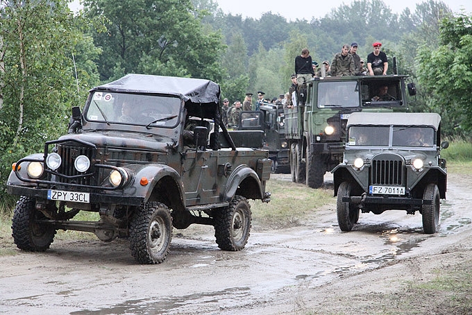 2/73 Lipiany: VIII Zlot Pojazdów Militarnych na żwirowni