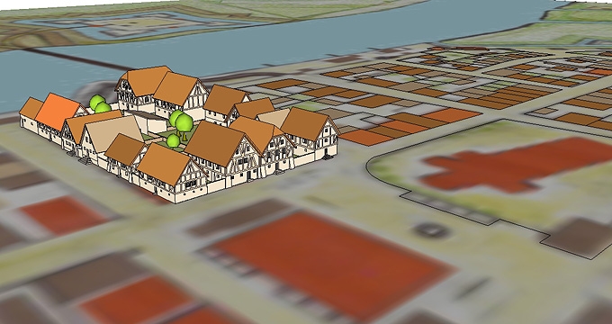 5/13 Gorzów: Projekt makiety Gorzowa z pierwszej połowy XVII w.