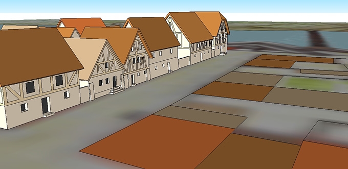 6/13 Gorzów: Projekt makiety Gorzowa z pierwszej połowy XVII w.