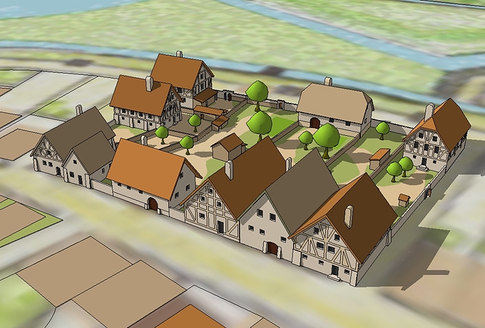 7/13 Gorzów: Projekt makiety Gorzowa z pierwszej połowy XVII w.