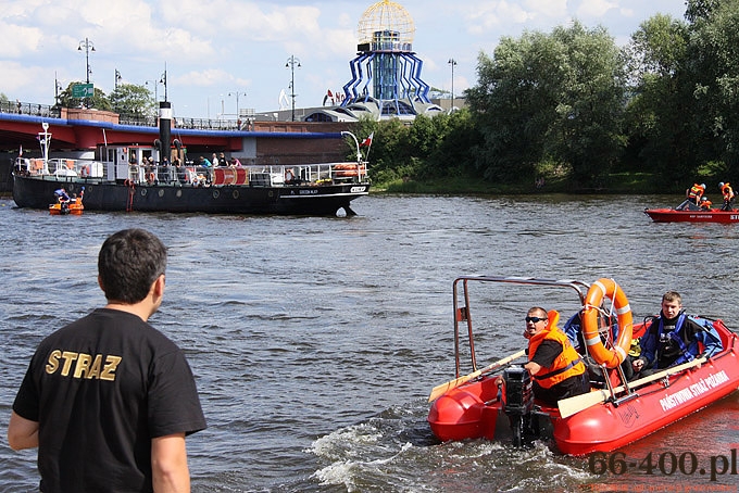 5/29 Gorzów:  Ćwiczenia ratownicze służb mundurowych na Warcie