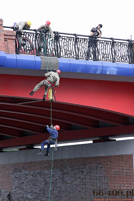 18/29 Gorzów:  Ćwiczenia ratownicze służb mundurowych na Warcie