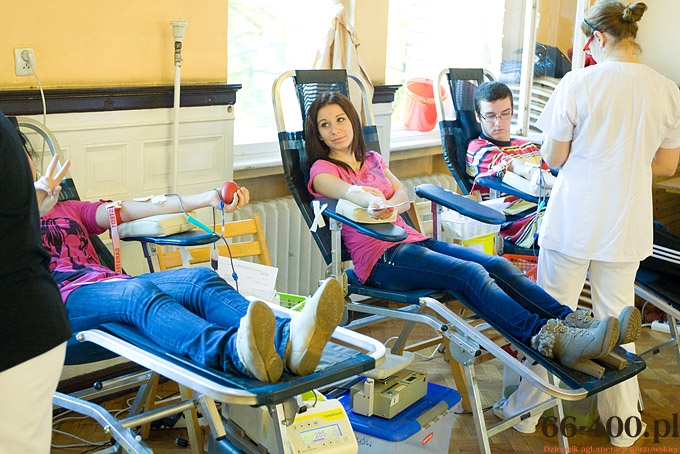 4/16 Gorzów: ZS Ekonomicznych oddaje krew