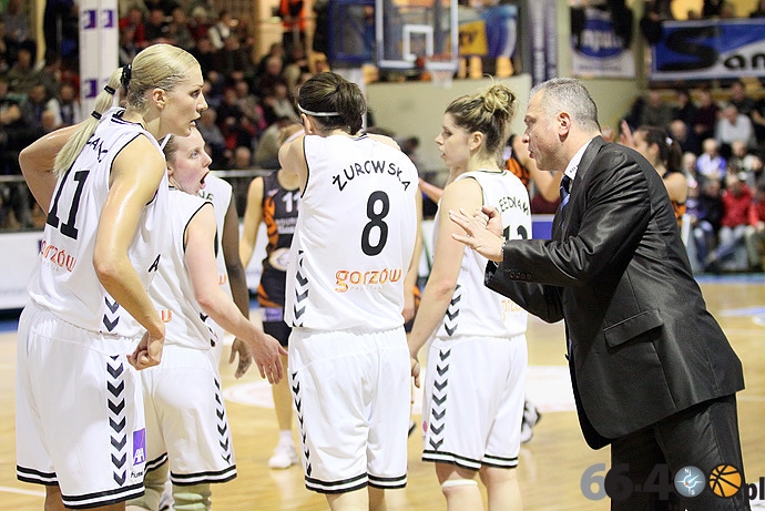 18/40 KSSSE AZS PWSZ Gorzów - Bourges Basket 65:86