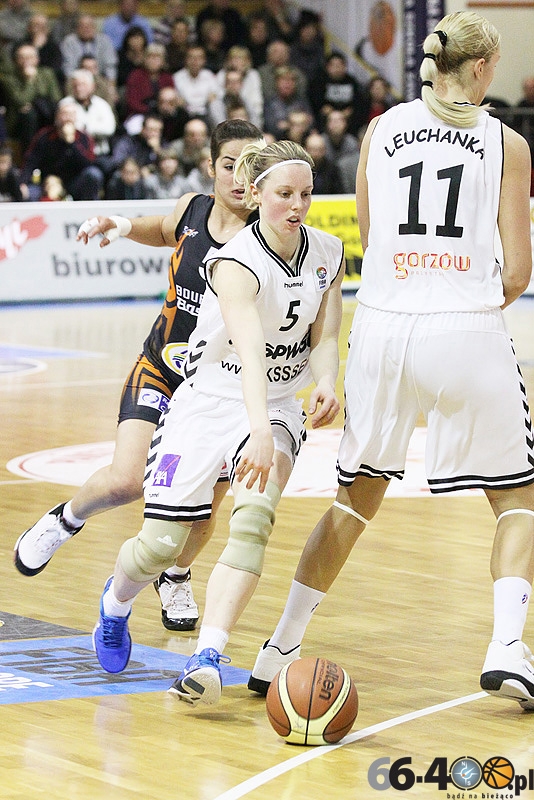 31/40 KSSSE AZS PWSZ Gorzów - Bourges Basket 65:86