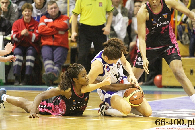 36/40 AZS PWSZ Gorzów - Artego Bydgoszcz 64:69