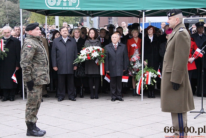 58/101 Gorzów: Obchody Święta Niepodległości