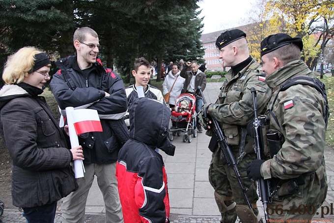 77/101 Gorzów: Obchody Święta Niepodległości