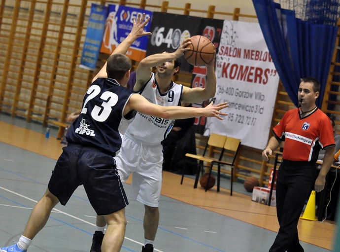 6/47 Ebis Basket GKK Gorzów - Spartakus Jelenia Góra 61:73 (9:10, 11:17, 20:18, 21:28)