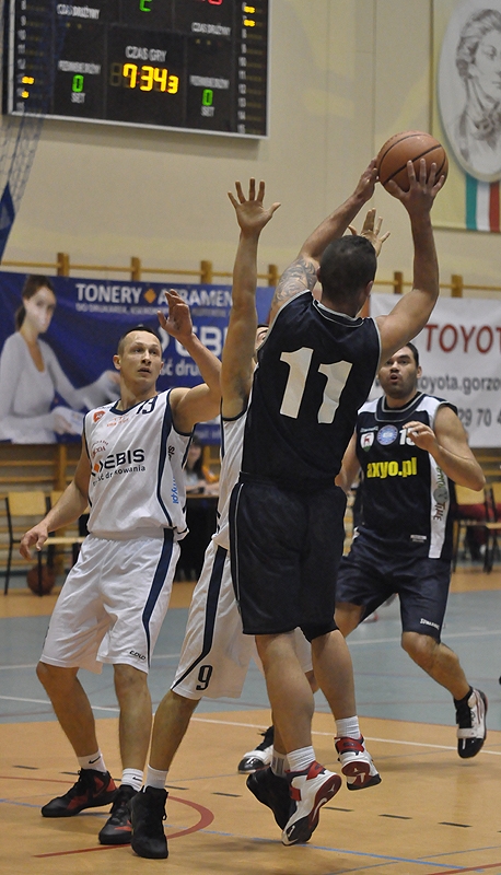 31/47 Ebis Basket GKK Gorzów - Spartakus Jelenia Góra 61:73 (9:10, 11:17, 20:18, 21:28)