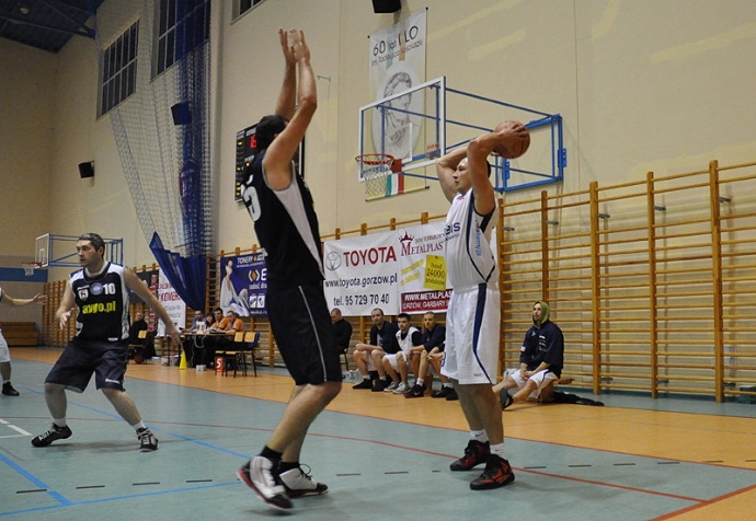 45/47 Ebis Basket GKK Gorzów - Spartakus Jelenia Góra 61:73 (9:10, 11:17, 20:18, 21:28)