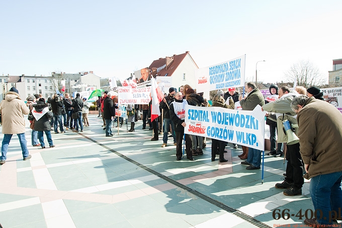 1/18 Gorzów: Pikieta Solidarności przed LUW