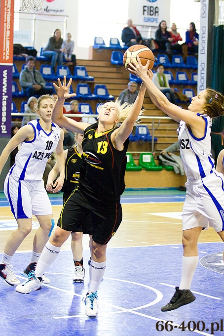 24/38 AZS PWSZ Gorzów - MKS MOS Katowice 84:53