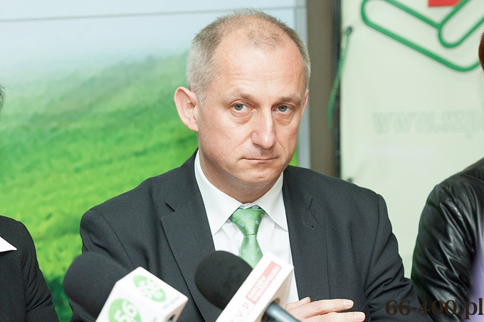 4/14 Gorzów: Konferencja wiceministra zdrowia Sławomira Neumanna w szpitalu