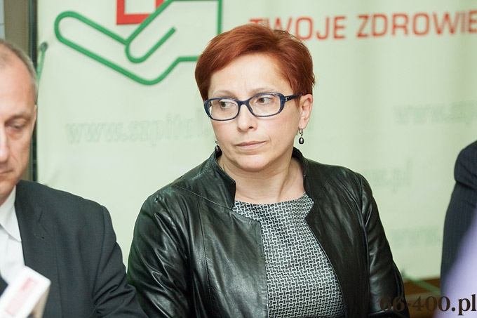 6/14 Gorzów: Konferencja wiceministra zdrowia Sławomira Neumanna w szpitalu