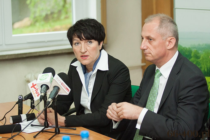 10/14 Gorzów: Konferencja wiceministra zdrowia Sławomira Neumanna w szpitalu