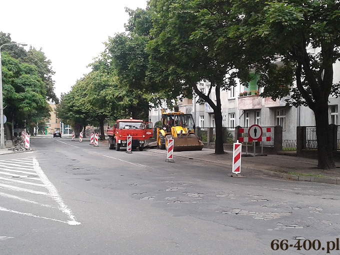 3/6 Gorzów: Ruszył remont ul. Estkowskiego