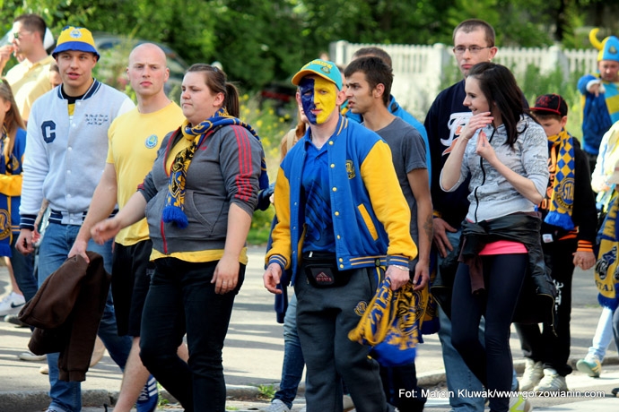 3/8 Derbowy marsz kibiców Stali Gorzów