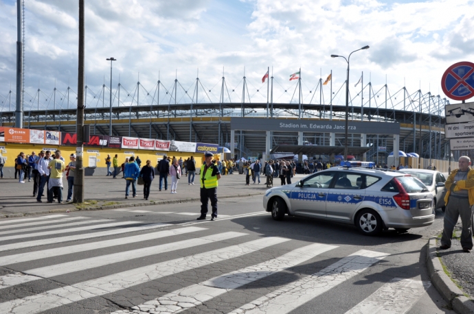 7/24 Derby w obiektywie policji