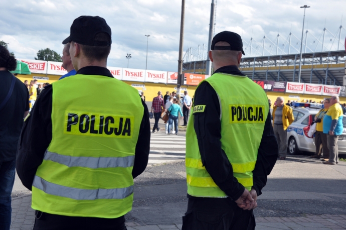 8/24 Derby w obiektywie policji