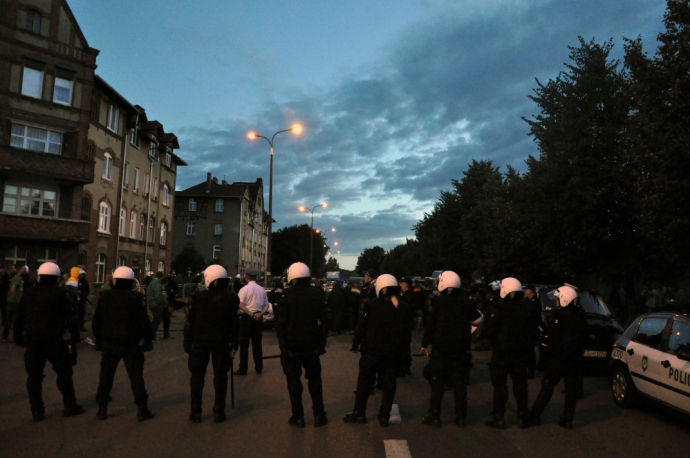 23/24 Derby w obiektywie policji