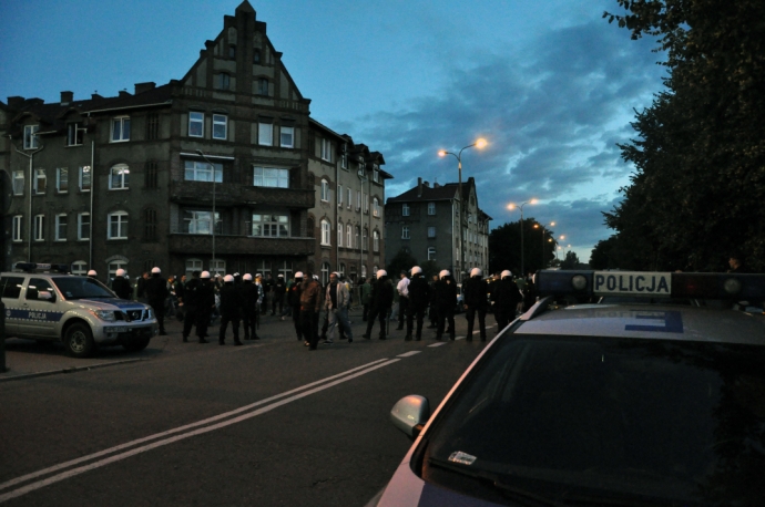 24/24 Derby w obiektywie policji