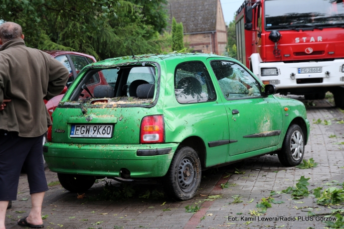 7/21 W Gorzowie słońce - w gminie Bogdaniec armagedon