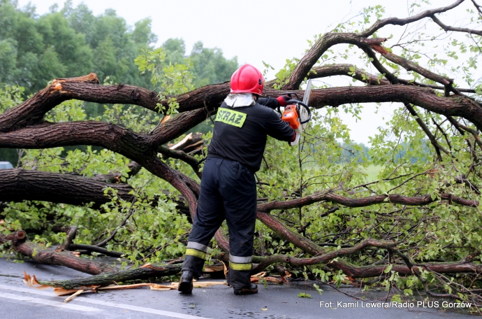15/21 W Gorzowie słońce - w gminie Bogdaniec armagedon