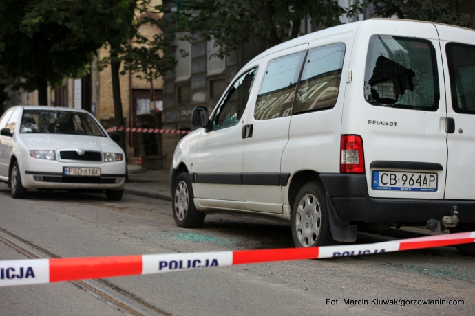 8/15 Strzelanina przy Mieszka I w Gorzowie