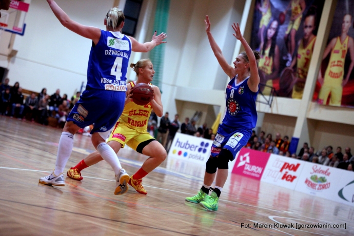 4/20 Ślęza Wrocław - KSSSE AZS PWSZ Gorzów 72:76