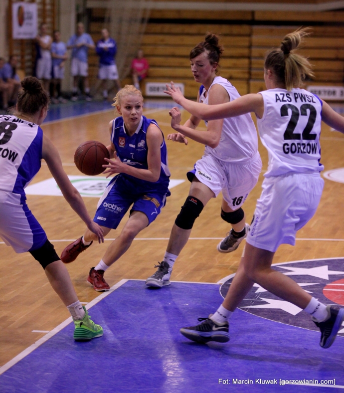 10/20 Hajduk Kominki AZS PWSZ Gorzów - JTC MUKS Poznań 61:57 