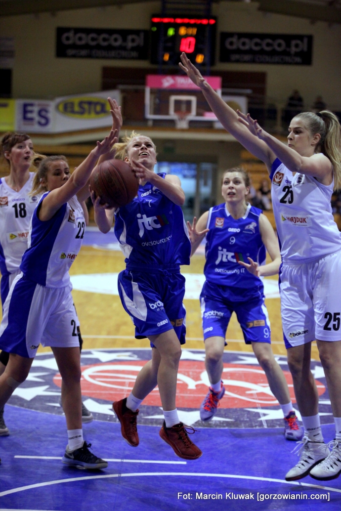 11/20 Hajduk Kominki AZS PWSZ Gorzów - JTC MUKS Poznań 61:57 