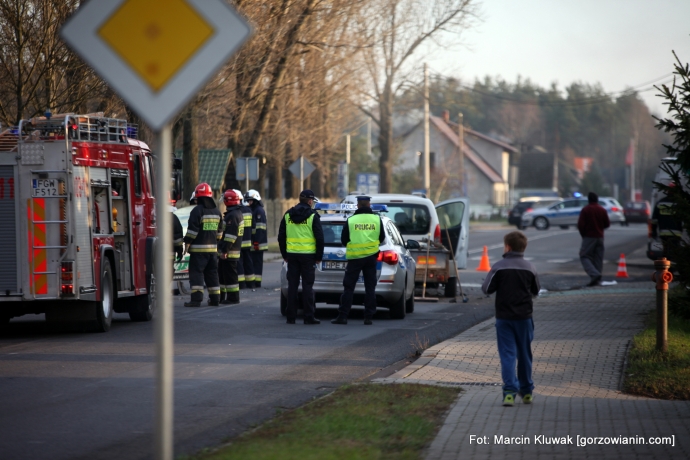 1/10 Wypadek w Brzozowcu 09.12.2014