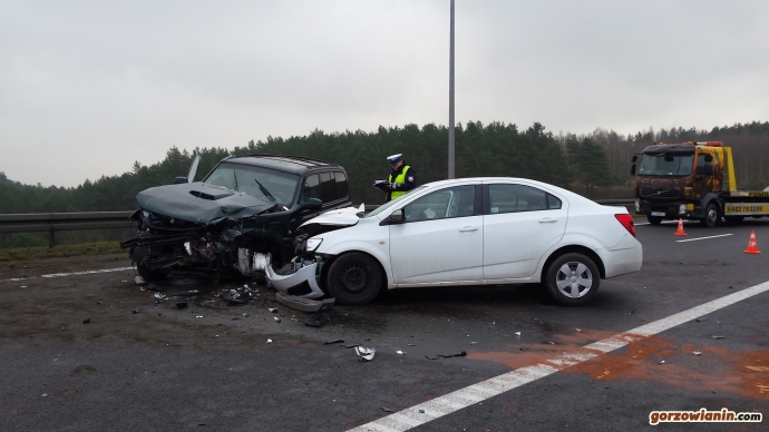 8/8 Groźny wypadek na S3