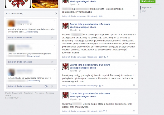 7/7 Czarna lista pracodawców