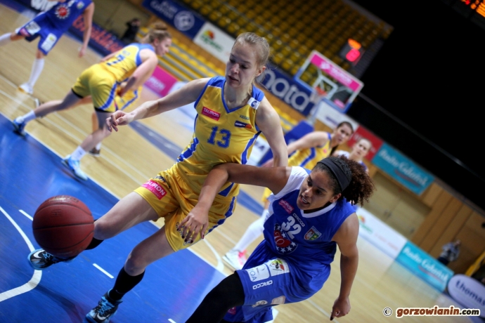 15/22 Basket Gdynia - KSSSE AZS PWSZ Gorzów 74:66 (28:21, 13:20, 14:7, 19:18)