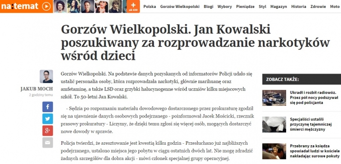 5/7 Generator Newsów, czyli fałszywe artykuły