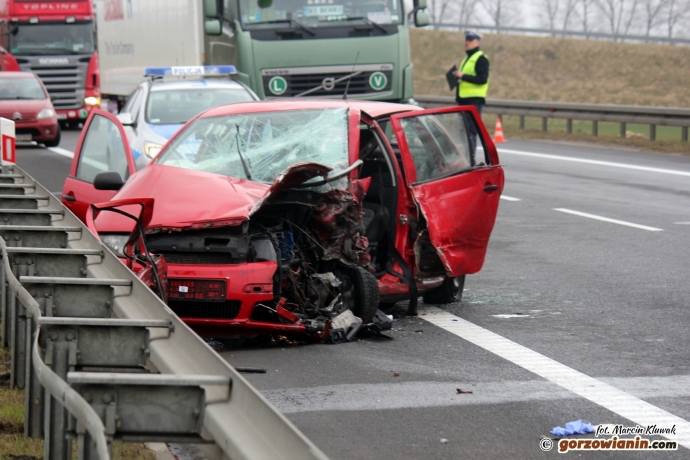 3/12 Wypadek na obwodnicy Gorzowa.