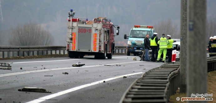 4/12 Wypadek na obwodnicy Gorzowa.