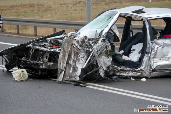 9/12 Wypadek na obwodnicy Gorzowa.
