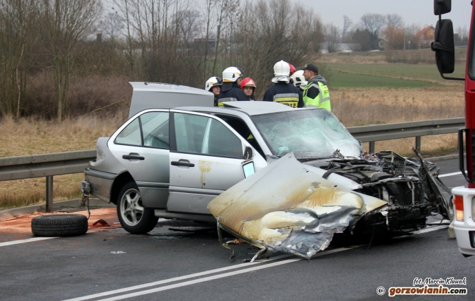 11/12 Wypadek na obwodnicy Gorzowa.