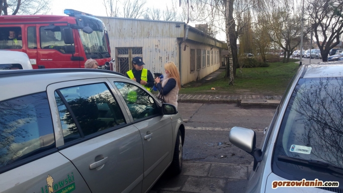3/12 Gorzowscy strażacy uratowali psa z płonącego auta