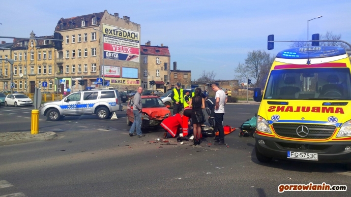 2/8 Wypadek motocyklisty w Gorzowie