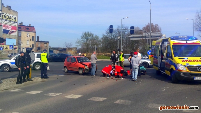 4/8 Wypadek motocyklisty w Gorzowie