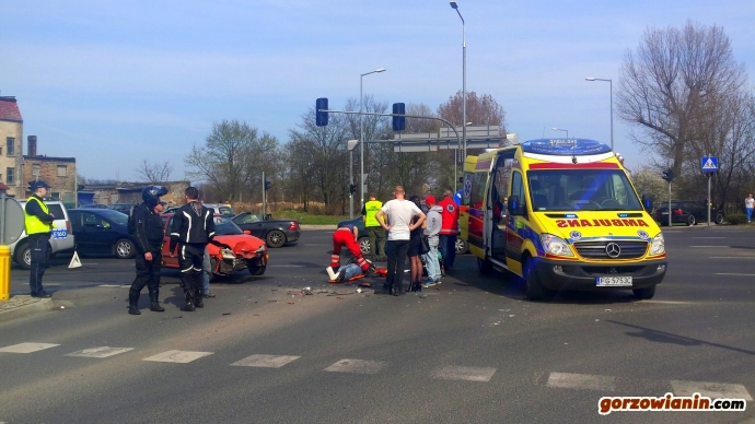 6/8 Wypadek motocyklisty w Gorzowie