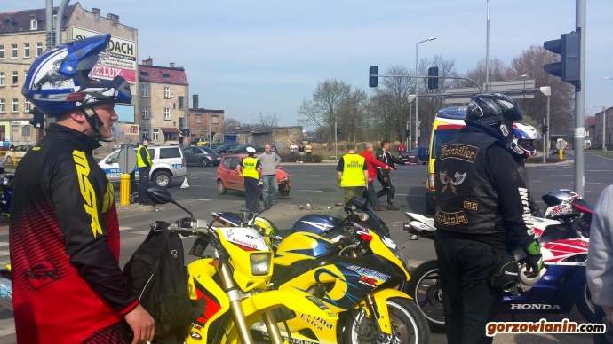 7/8 Wypadek motocyklisty w Gorzowie