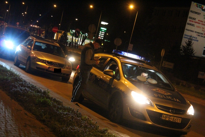 5/5 Zatrzymanie pijanego kierowcy przy ul. Podmiejskiej