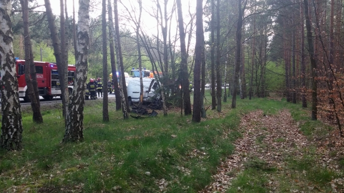 7/7 Wypadek busa koło Nierzymia