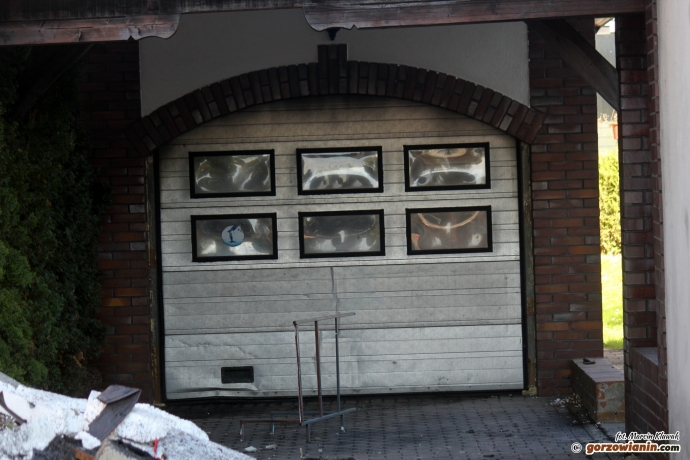 13/17 Spalony budynek przy Osiedlowej